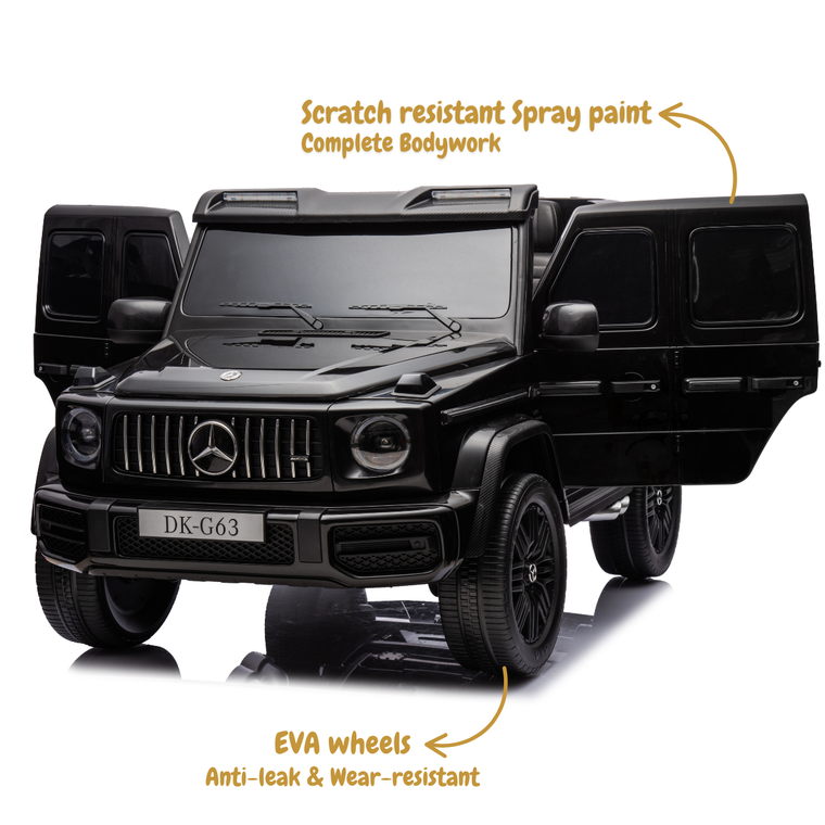 Mercedes-AMG G63 4x4 (2 Personen) – Schwarz