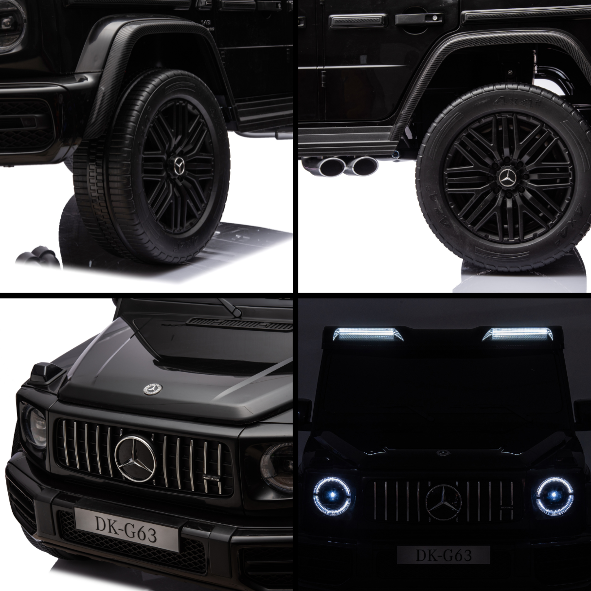 Mercedes-AMG G63 4x4 (2 lugares) – Preto