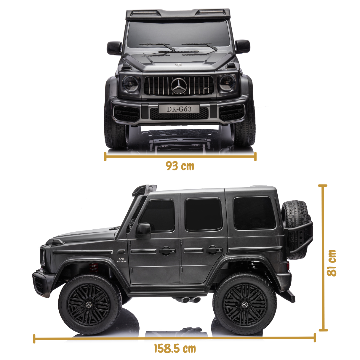 Mercedes-AMG G63 4x4 (2 posti) - Grigio