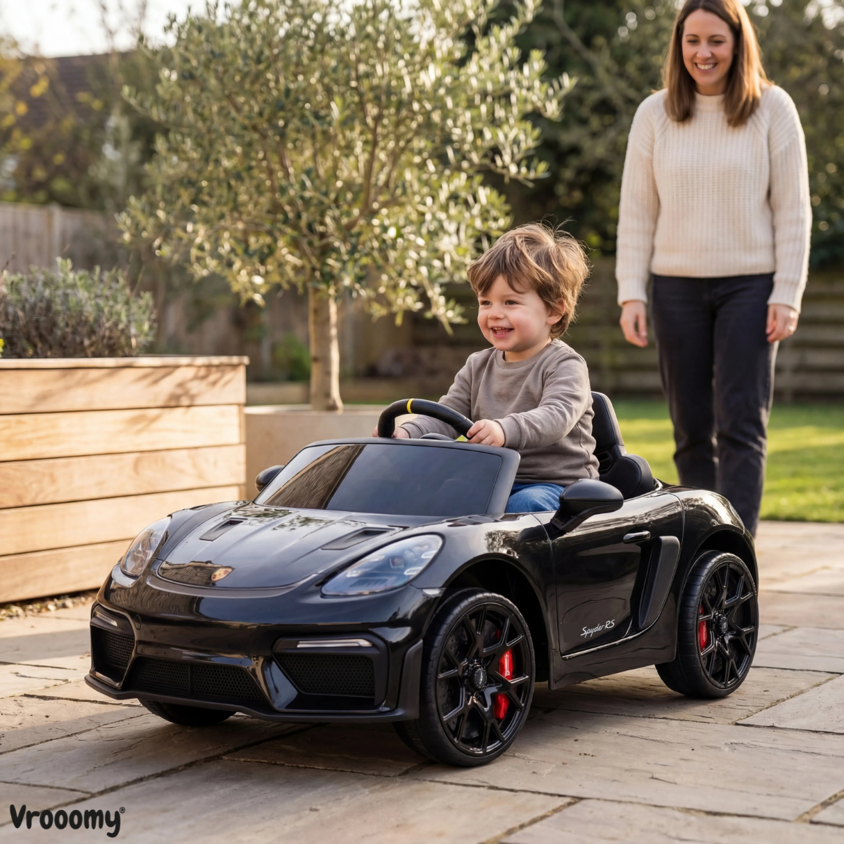 Porsche 718 Spyder RS – Schwarz