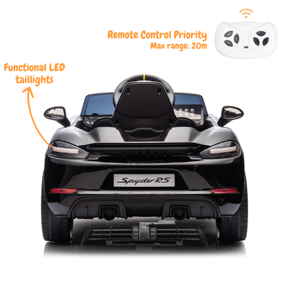 Porsche 718 Spyder RS – Schwarz