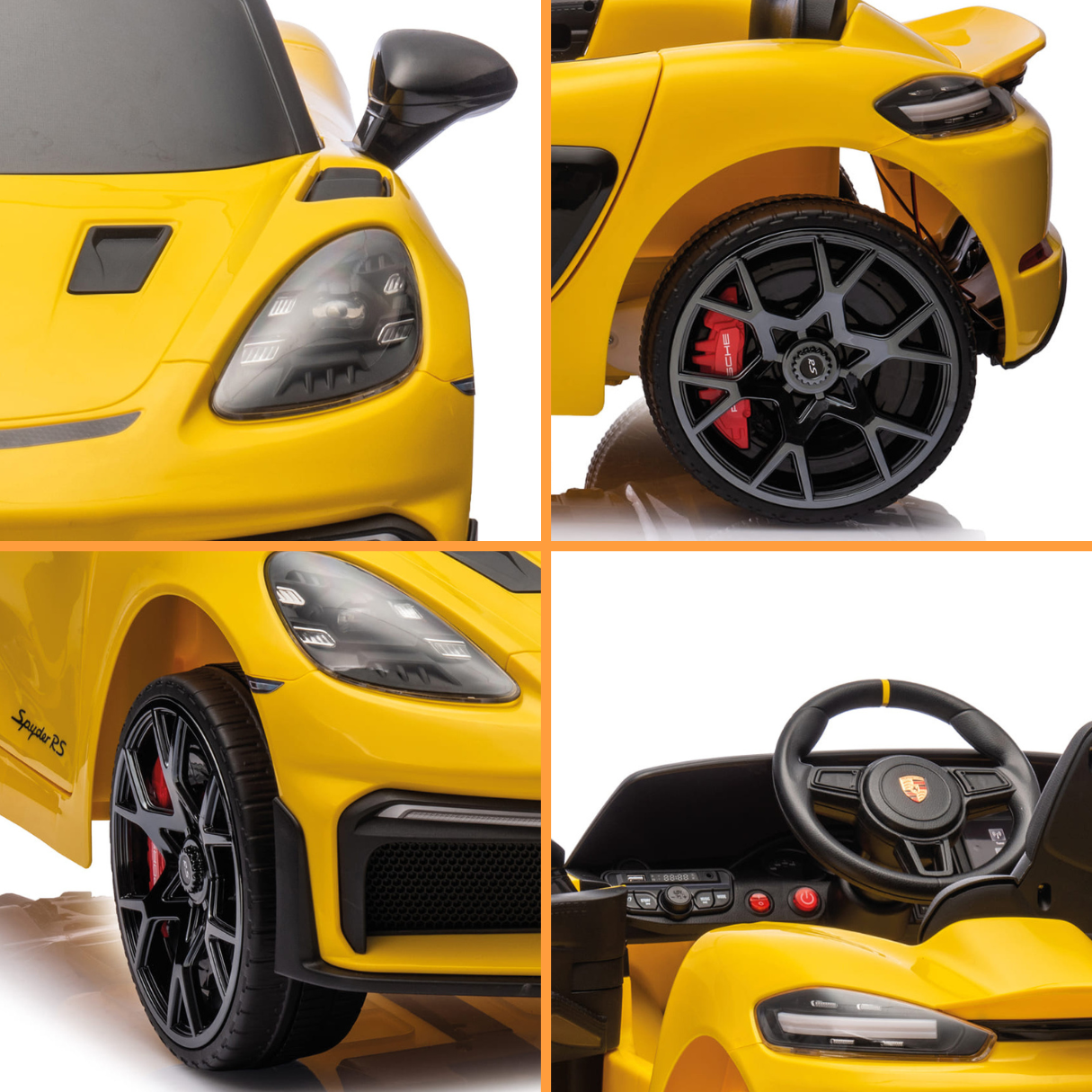 Porsche 718 Spyder RS – Gelb