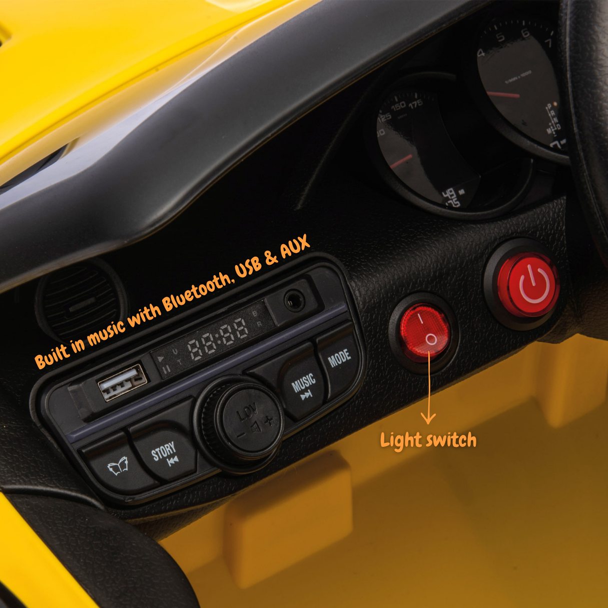 Porsche 718 Spyder RS – Gelb