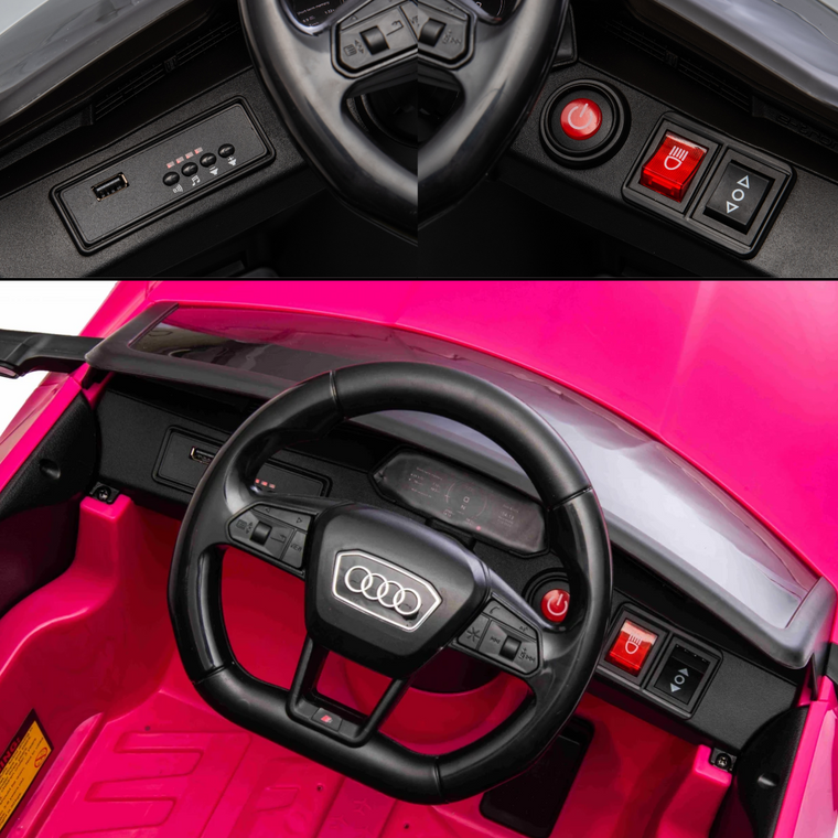 Audi SQ8 e-Tron - Różowy