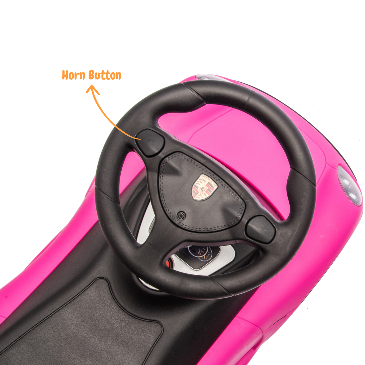 SUN BABY Porsche Carrera GT Porteur Enfant 18+ Mois | Volant interactif, phares et autocollants réalistes SUN BABY Porsche Carrera GT Porteur Enfant 18+ Mois | Volant interactif, phares et autocollants réalistes