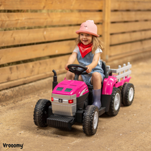 Vrooomy® Tractor T7 - Roze