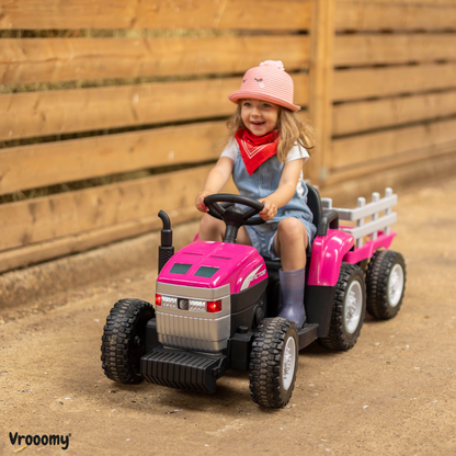 Tracteur Vrooomy® T7 - ​​Rose