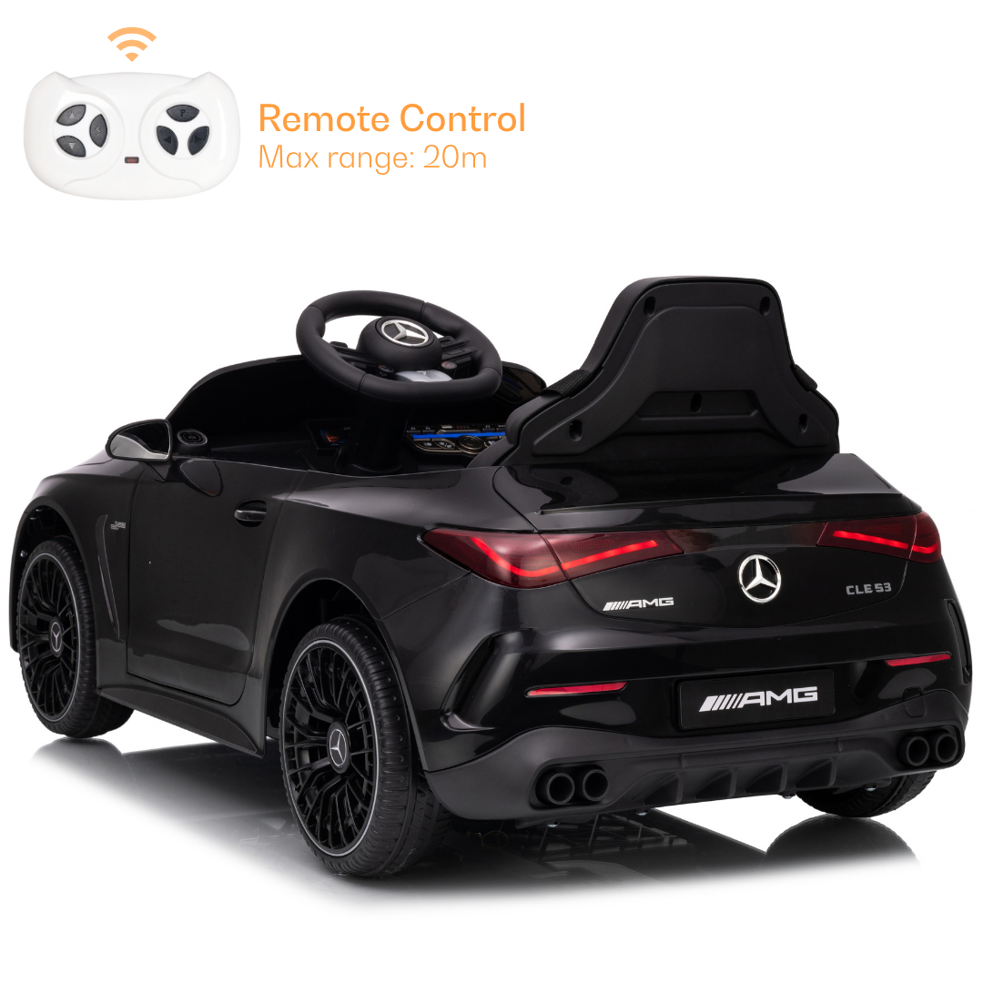 Mercedes-AMG CLE53 Coupé 12V Elektro-Kinderauto schwarz – Bild 3