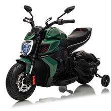 Ducati x Bentley Diavel V4 elektryczny motocykl dla dzieci zielony