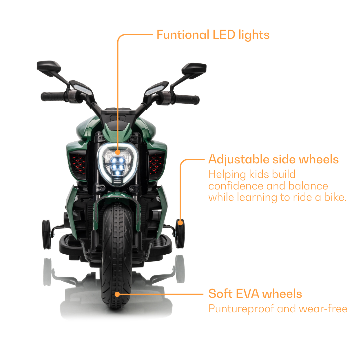 Ducati x Bentley Diavel V4 Mota Elétrica Infantil