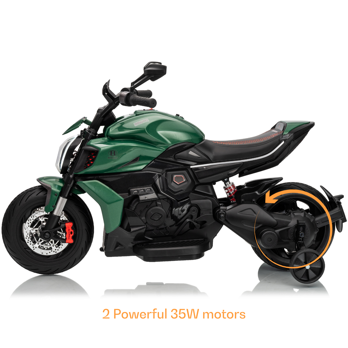 Ducati x Bentley Diavel V4 Mota Elétrica Infantil