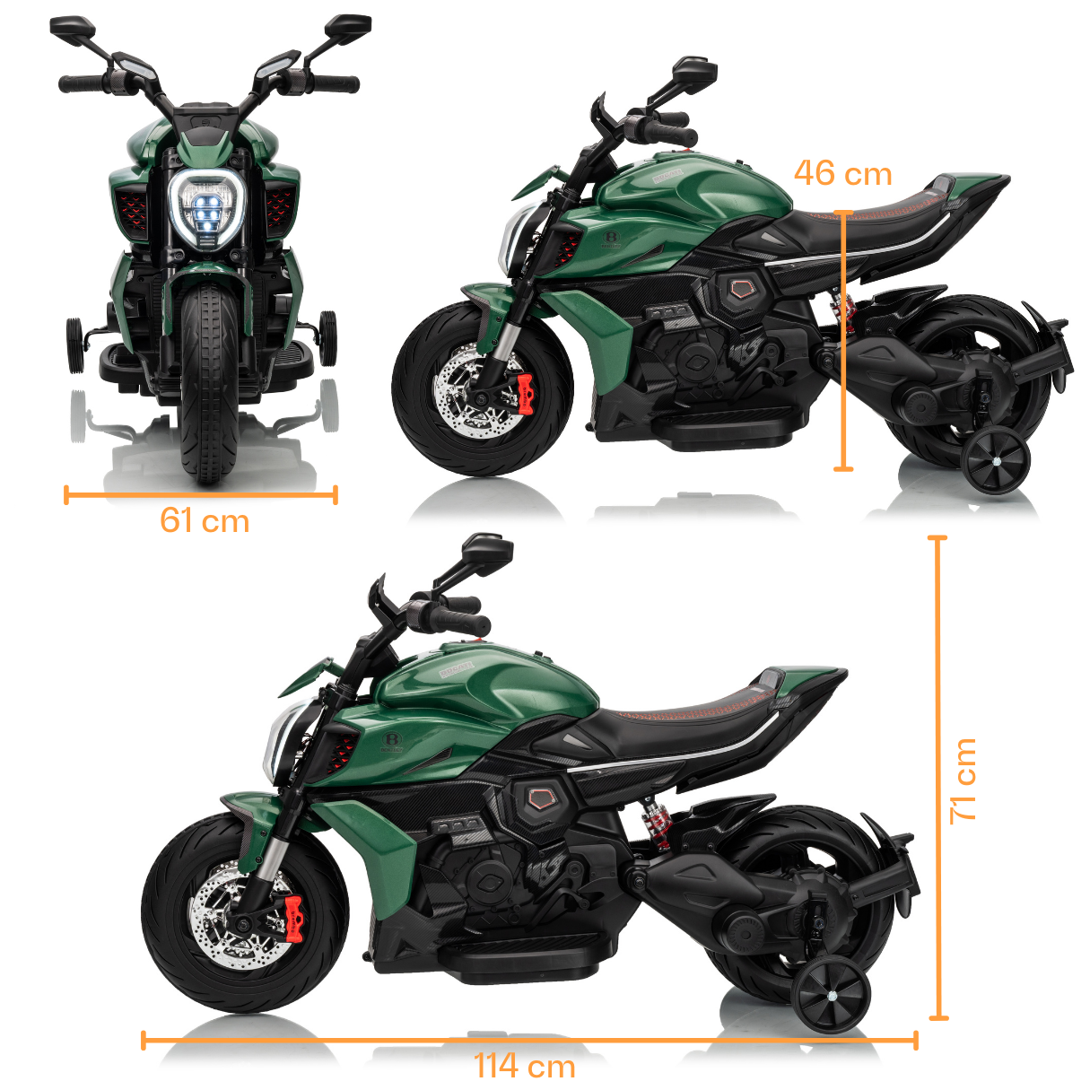 Ducati x Bentley Diavel V4 Mota Elétrica Infantil