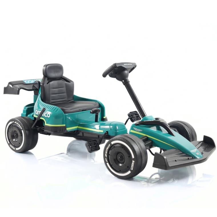 Kart Aston Martin de Fórmula 1 - Verde