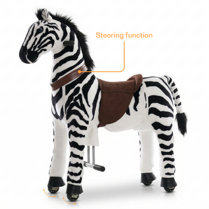 Vrooomy® Mechanisches Zebra L