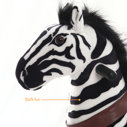 Vrooomy® Mechanisches Zebra L