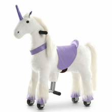 Vrooomy® Mechanisches Einhorn S - Lila