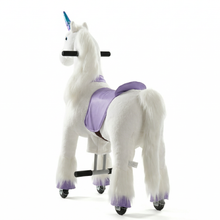 Vrooomy® Mechanisches Einhorn S - Lila