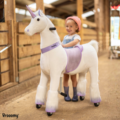 Vrooomy® Licorne Mécanique L - Violet
