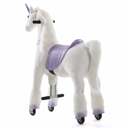 Vrooomy® Unicornio Mecánico L - Púrpura