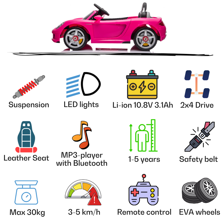 Porsche Carrera GT - Rosa