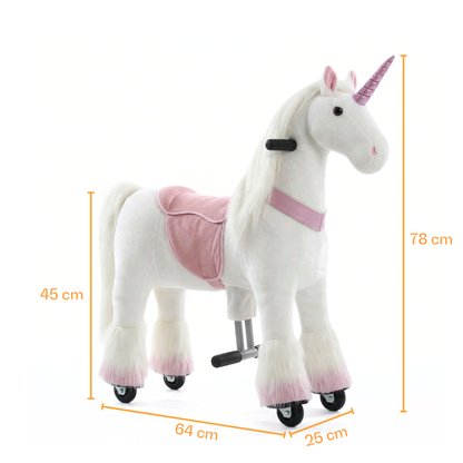 Vrooomy® Licorne Mécanique XS - Rose