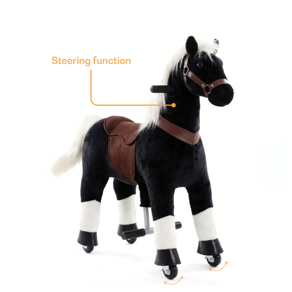 Vrooomy® Pony Mécanique XS - Noir