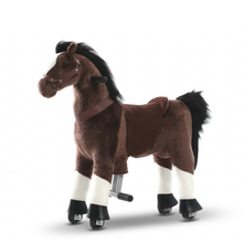 Vrooomy® Mechanical Pony XS - Dark brown