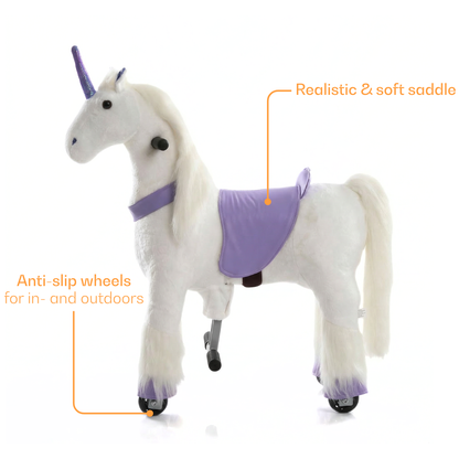 Vrooomy® Licorne Mécanique XS - Violet