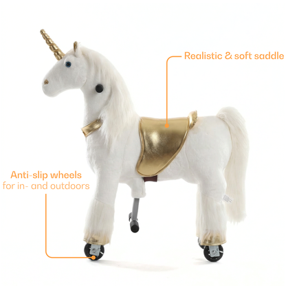 Vrooomy® Licorne Mécanique XS - Or