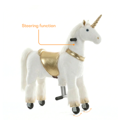 Vrooomy® Licorne Mécanique XS - Or