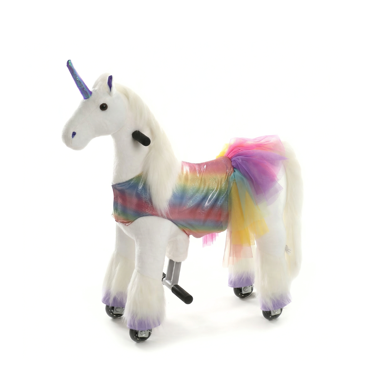 Vrooomy® Licorne Mécanique XS - Arc-en-ciel