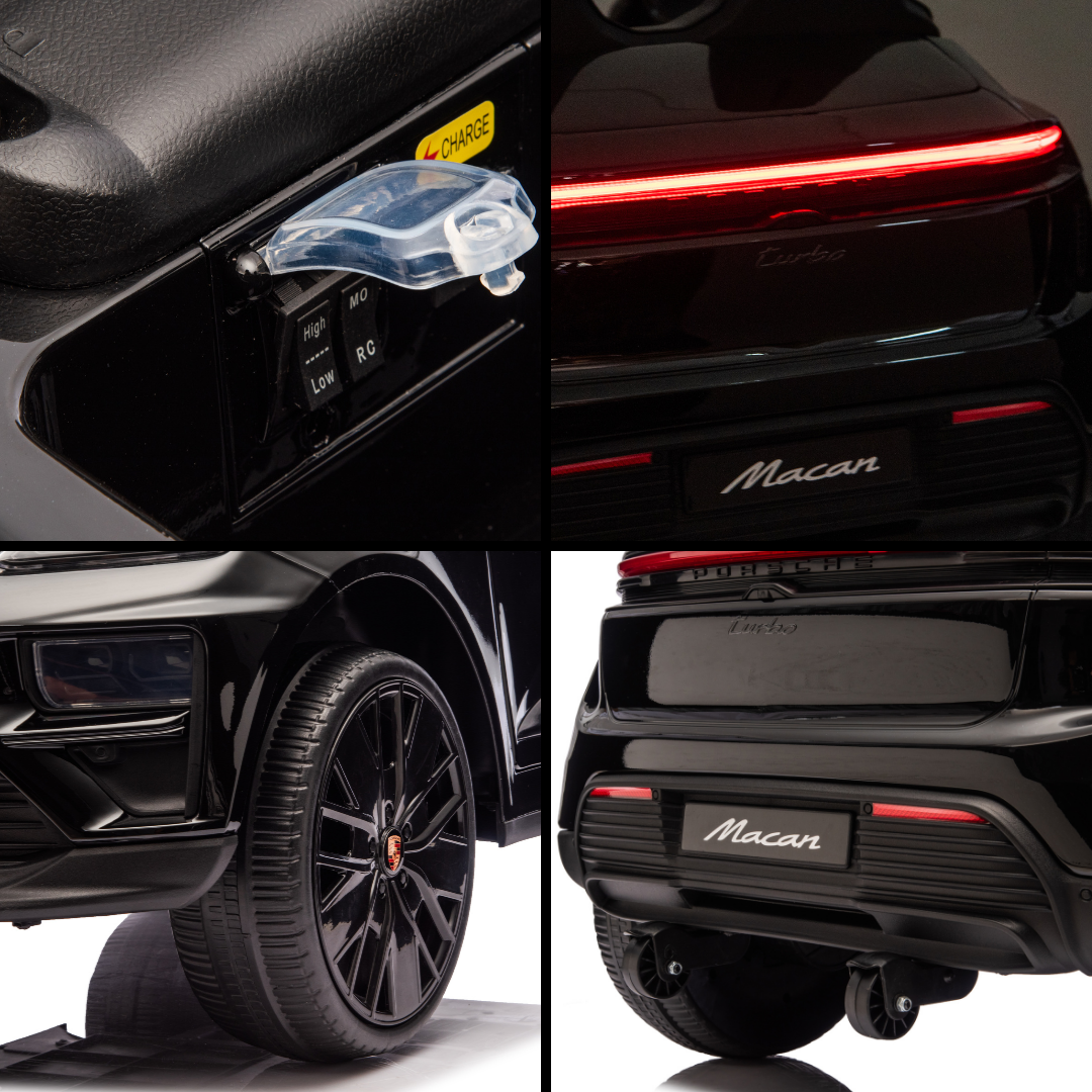 Porsche Macan Turbo - Lack Schwarz