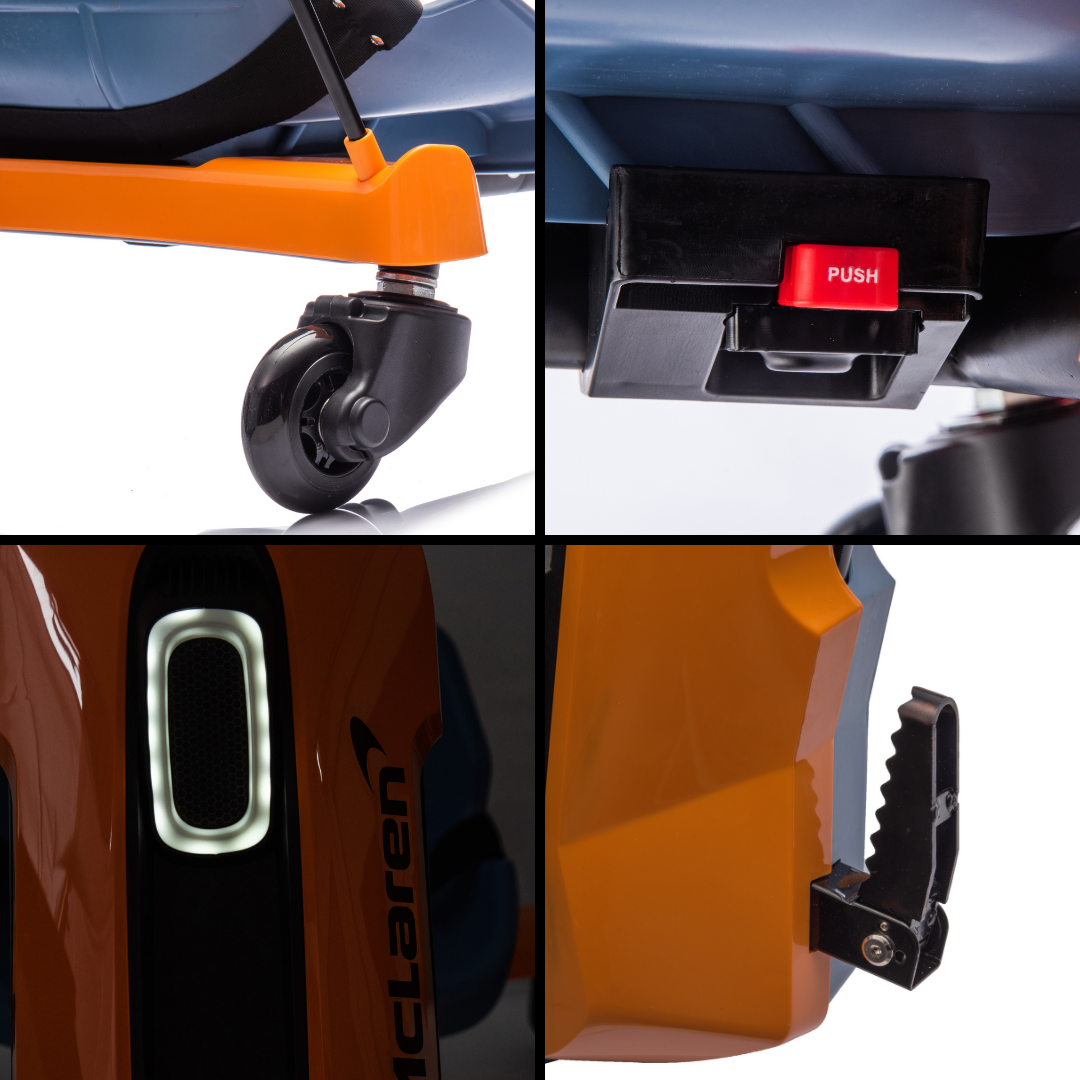 McLaren Drift Kart - Naranja