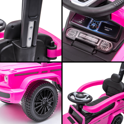Mercedes G63 2-em-1 - Rosa