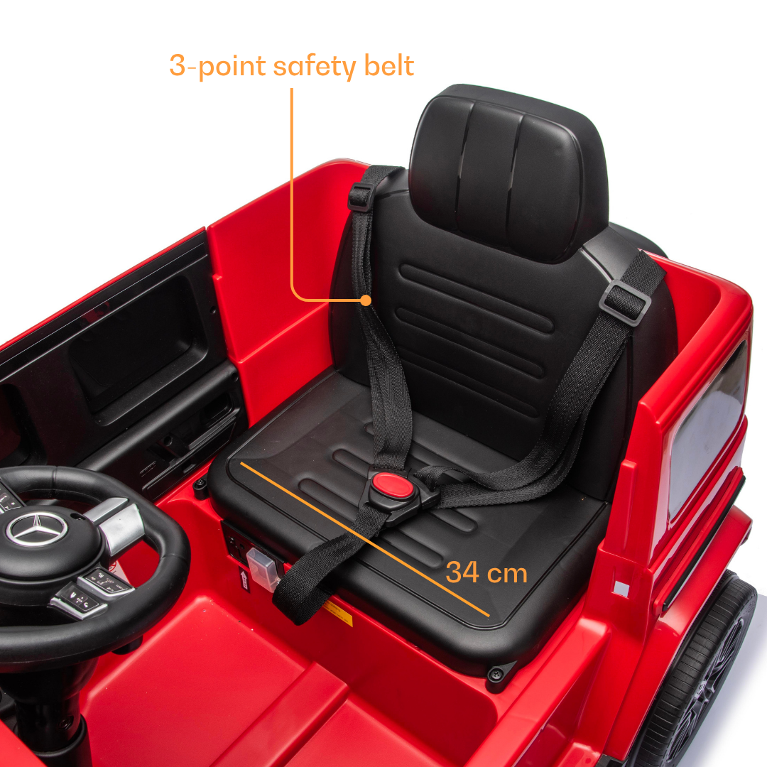 Mercedes-Benz G580 7.4V - Rood