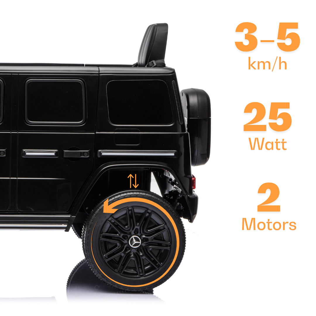 Mercedes-Benz G580 12V - Zwart