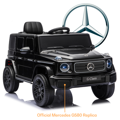 Mercedes-Benz G580 12V - Zwart