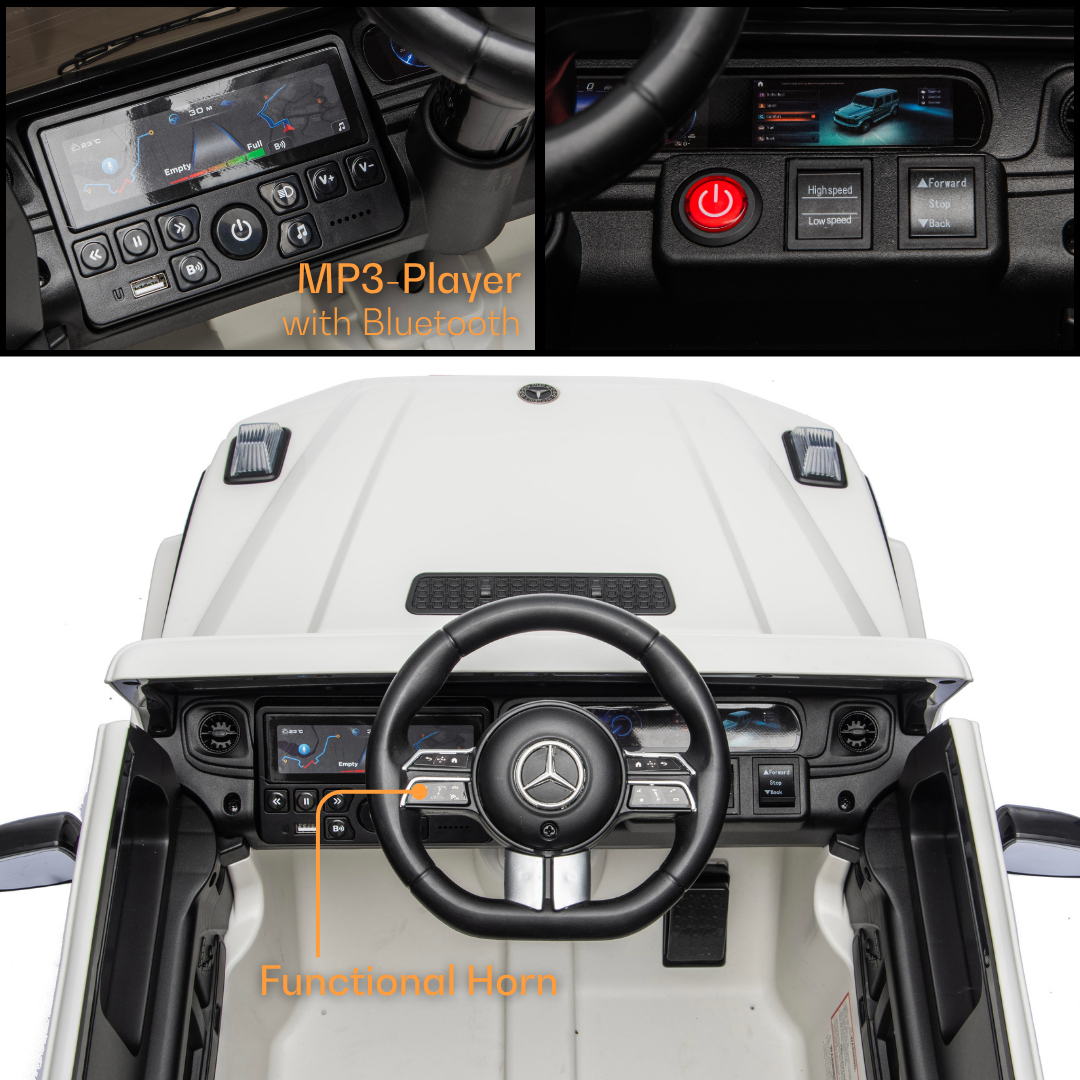 Mercedes-Benz G580 12V - Wit