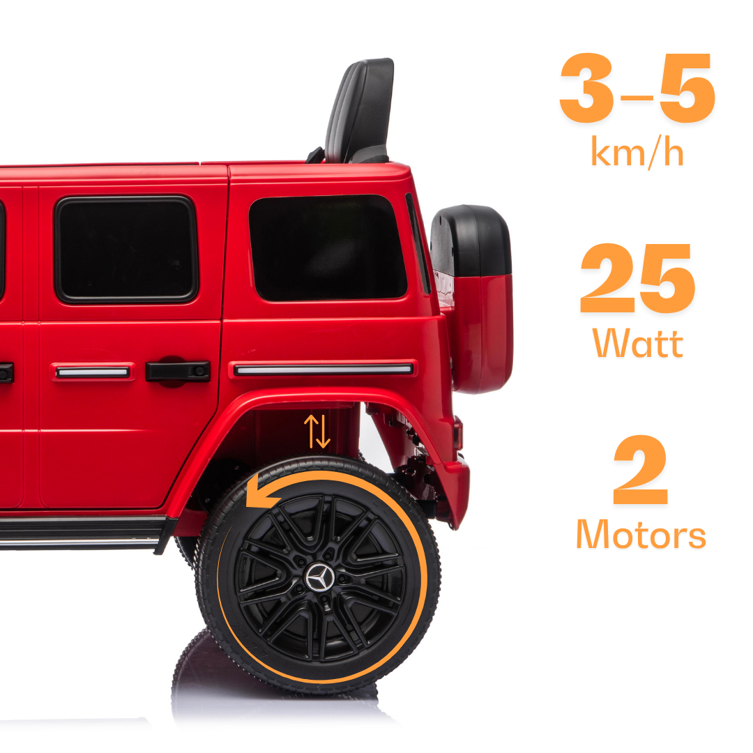 Mercedes-Benz G580 12V - Rood