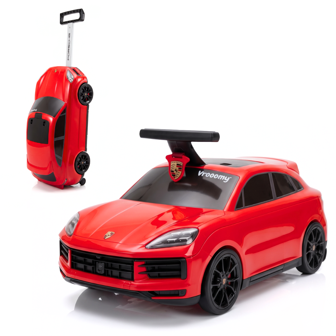 Porsche Cayenne 3-in-1-Koffer - Rot