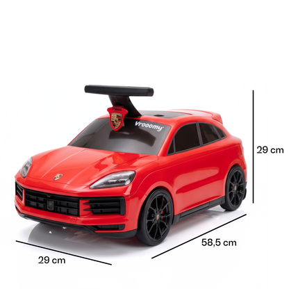 Porsche Cayenne 3-in-1-Koffer - Rot