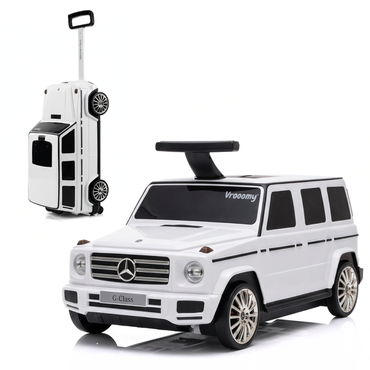 Mercedes G500 2-in-1 Koffer - Wit