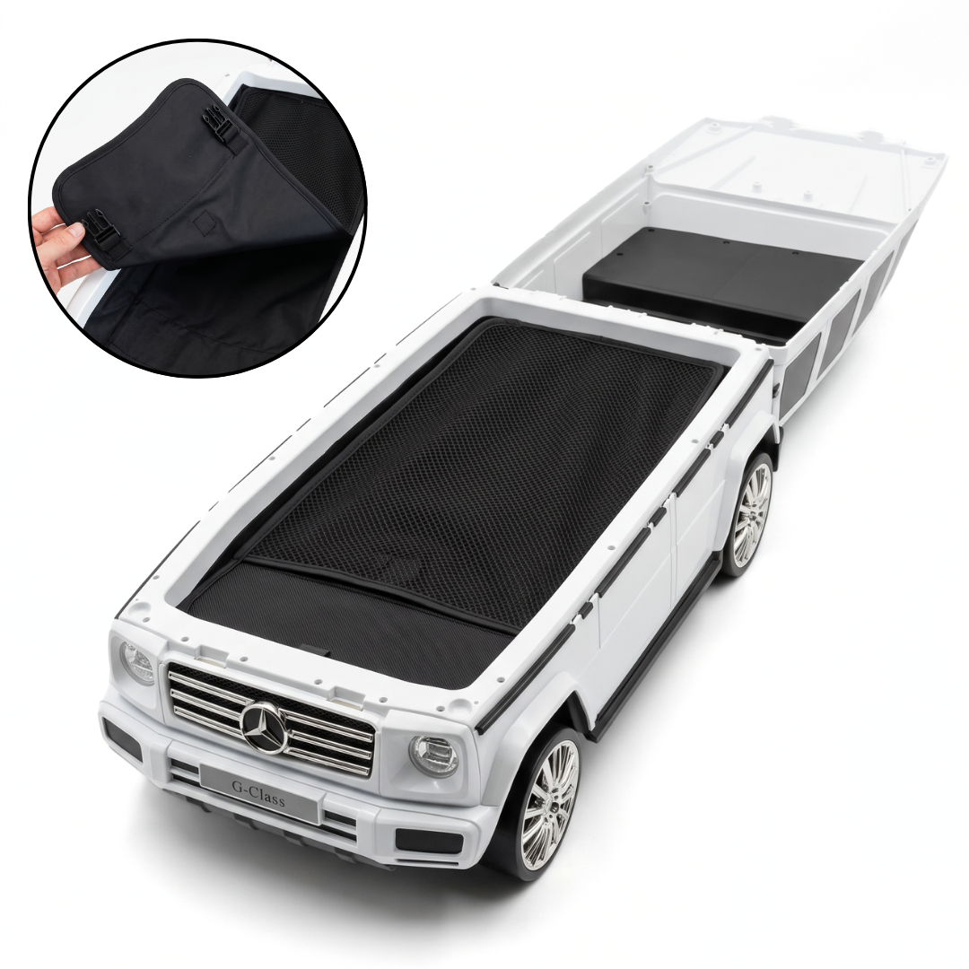 Mercedes G500 2-in-1 Koffer - Wit