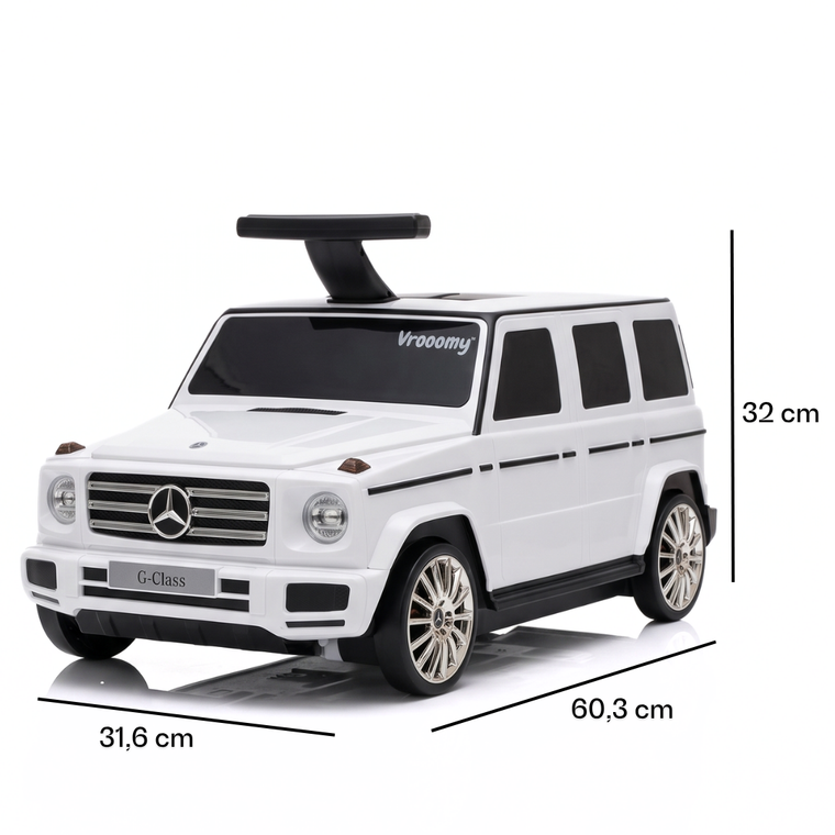 Mercedes G500 2-in-1 Koffer - Wit