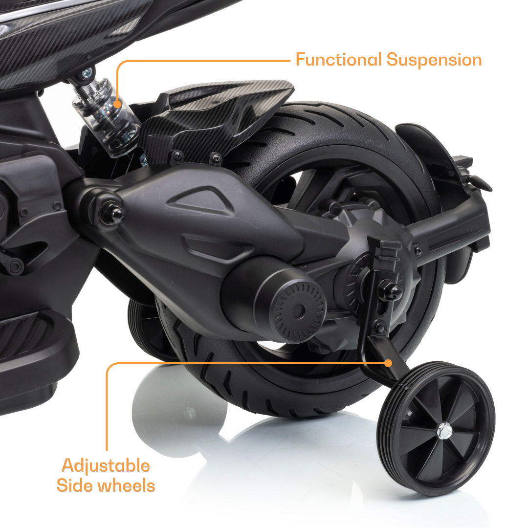 Mota elétrica para crianças Ducati x Bentley Diavel V4 laranja – foto 5