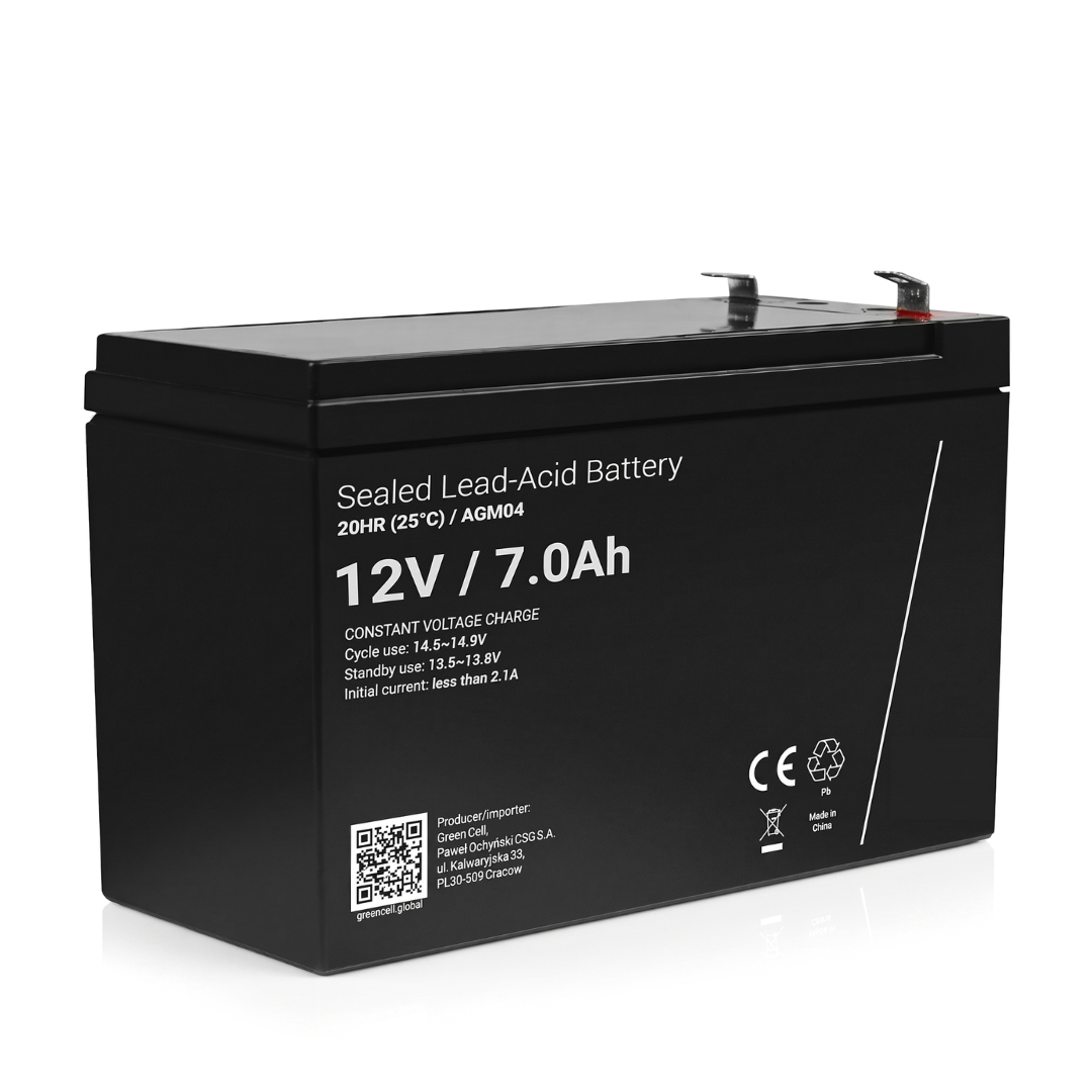 Akumulator ołowiowy 12V 7,0Ah