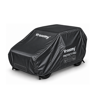 Vrooomy Protect PRO beschermhoes kinderauto maat M zwart