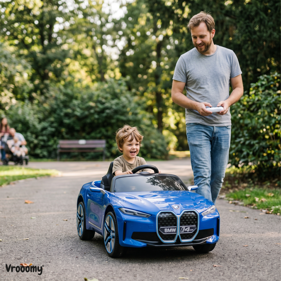 BMW i4 - Blauw