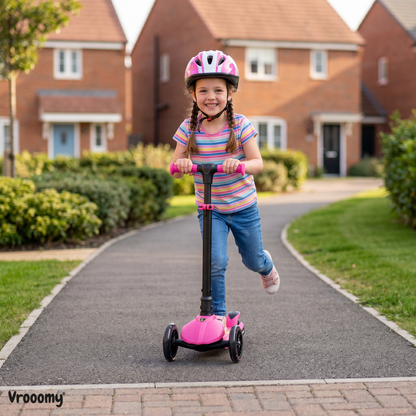 Kick'n'Roll Kids Scooter - Pink