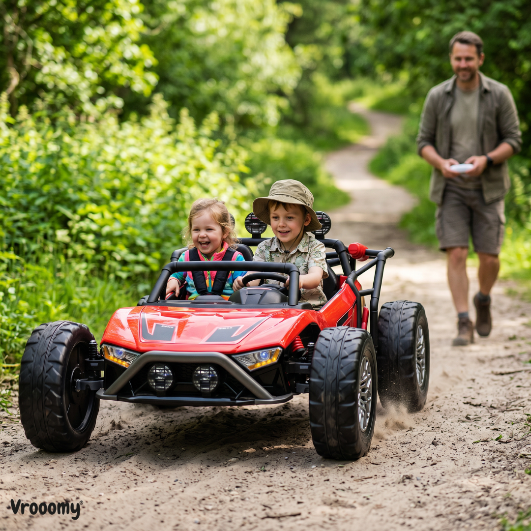 Vrooomy® Mud-Master - Rojo